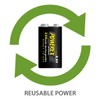 Powerex Low Self-Discharge Precharged 9V(9.6V) Rechargeable NiMH Batteries (MHR9VP), 1-Pack