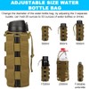 Lvjkes Bottle Holder Backpack Bottle Holder Belt (Khaki)