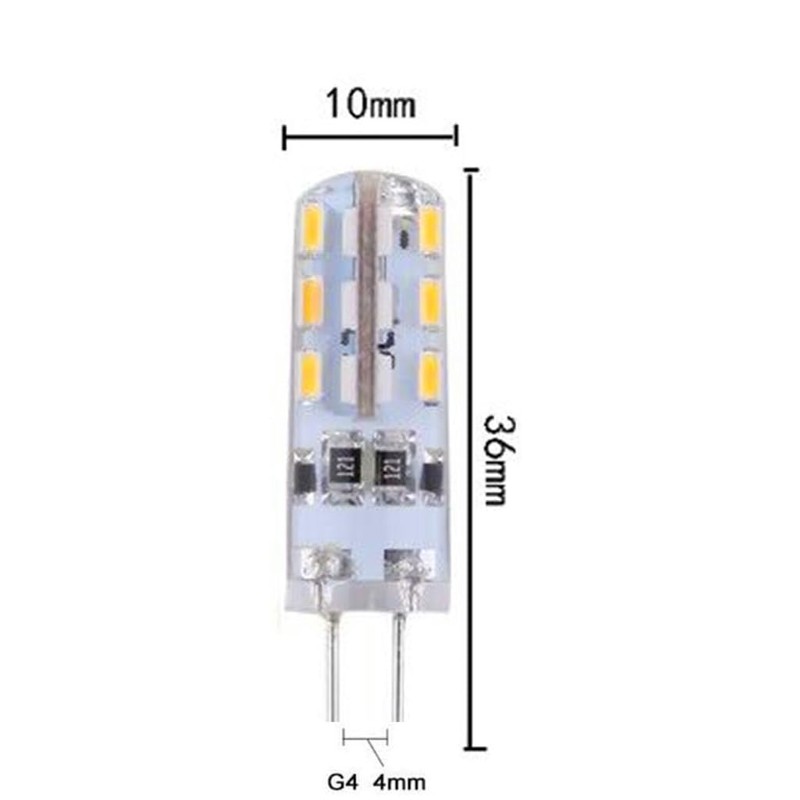 Buwakul Best to Buy (8-Pack) Brightest 2-Watt G4 LED Bulb