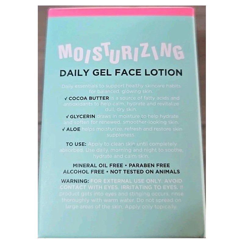 Global Beauty Care Moisturizing Daily Gel Face Lotion (Bubble Dupe