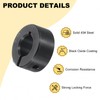 uxcell 8pcs Single Split Shaft Collar 5/16" Bore One-Piece Clamping