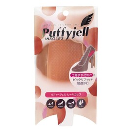 Puffy Gel Women's Insole, Heel Cup, Free, clear