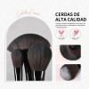Juego De Brochas De Maquillaje Profesional Docolor, 30 Pieza Color