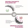 Magnetic Eyelashes Set with Eyeliner - Fox Style 7 Pairs