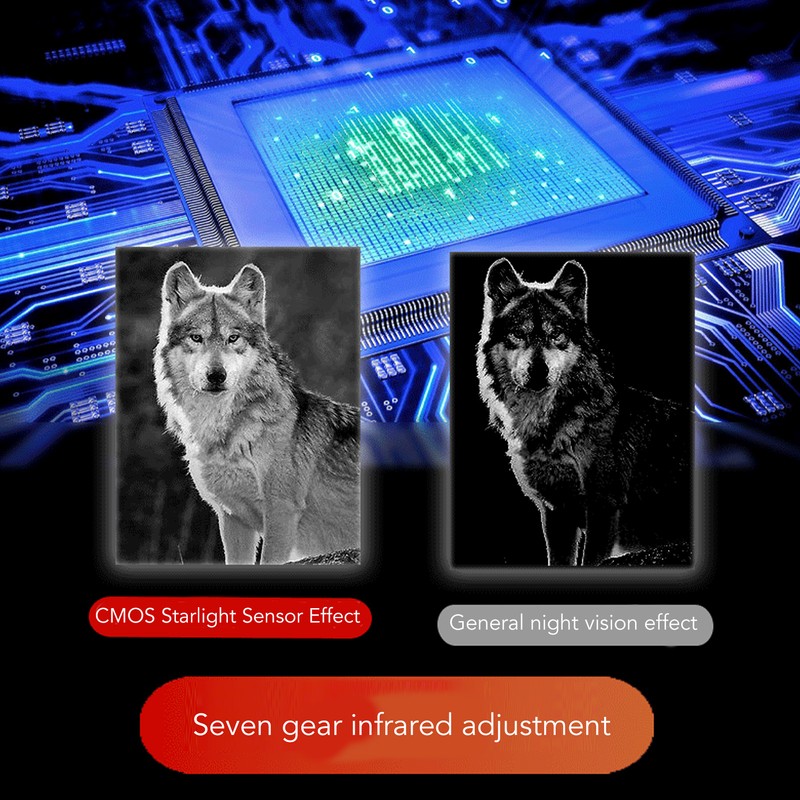 Night Vision Goggles CMOS Sensor Waterproof Lightweight Infrared Night Vision