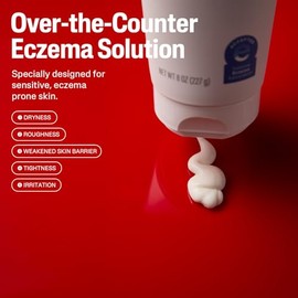 CETAPHIL ECZEMA RESTORADERM - Crema para aliviar el brote, para piel propensa al eccema, 8 onzas, reparación de barrera, hidratación de 48 horas, 2% d