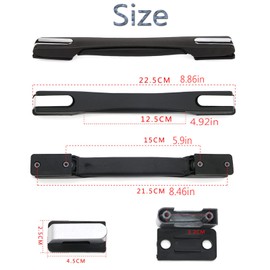 2 Pieces Luggage Suitcase Handle, Suitcase Handle, Replacement Suitcase Handles, Black Handle Replacement Carry Handle, Replacement Handle Strap, Travel Suitcase Repair Accessories for Suitcase Box,