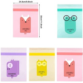 VIYNRAN Car Garbage Bags, 60 PCS Mix Color Easy Stick-On Disposable Auto Trash Bags Paste Type with No Trace Strong Sticky Strip Portable Hanging Rubbish Bag,Storage Bag for Home,Kitchen, Office