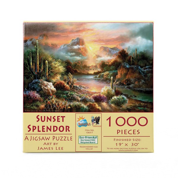 Sunset Splendor 1000 pc Jigsaw Puzzle by SUNSOUT INC