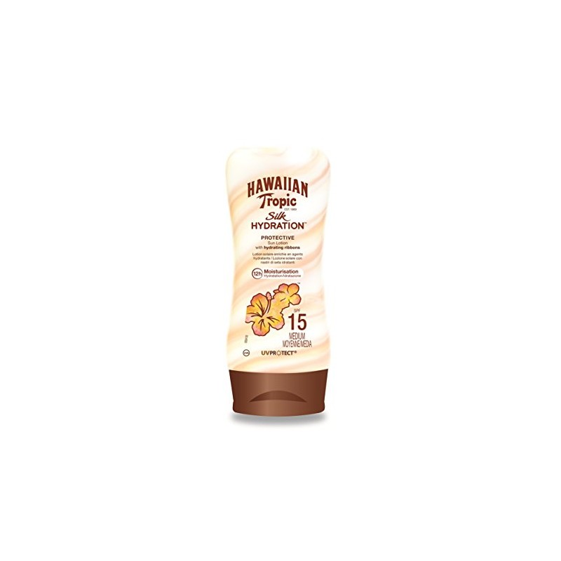 Hawaiian Tropic Silk Hydration Lotion SPF15, 180 ml