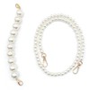HAOBIN Pack of 2 Pearl Handle Chain Bag Chain Pearl