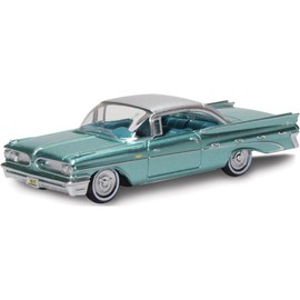 Oxford Diecast 87PB59003 Pontiac Bonneville Coupe 1959 Seaspray Green