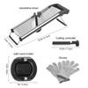 weltonhm Mandoline Food Slicer, Adjustable Mandoline Slicer for Kitchen, Stainless