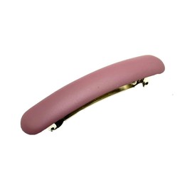 Gachipin® No Slip Barrette Round Mat Barrette (Brown)