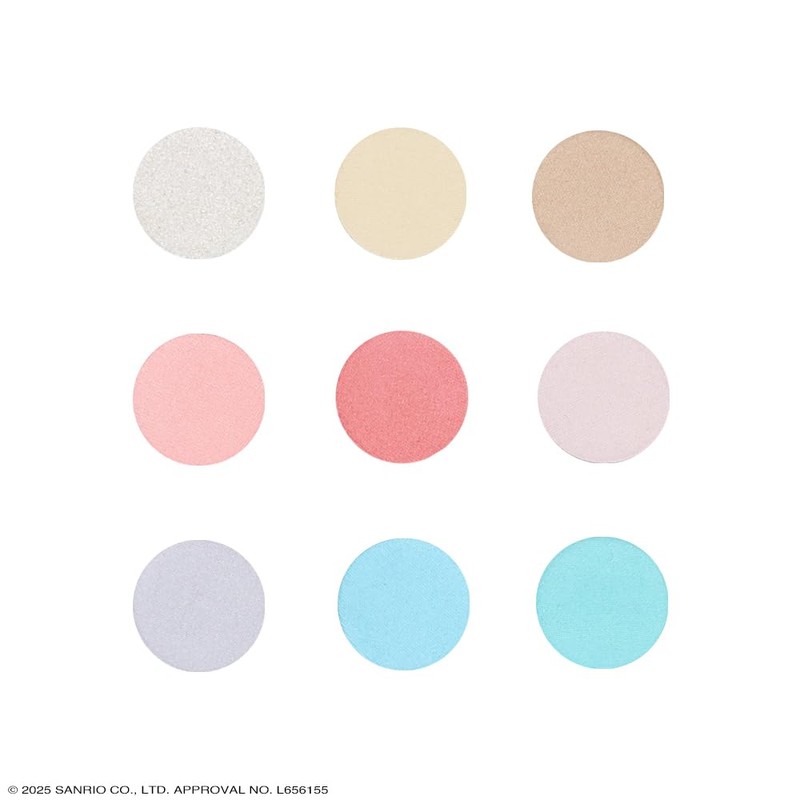 Shobido Sanrio SA43887 Makeup Palette Set (My Melody & Kuromi),