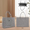 Christian Gift Bible Cover Large Tote Bag Cross Hollow-Out Felt