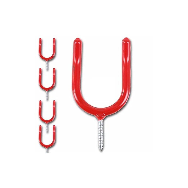 SISI UK® Tool Storage Shed Garage Hook Plastic Coated -