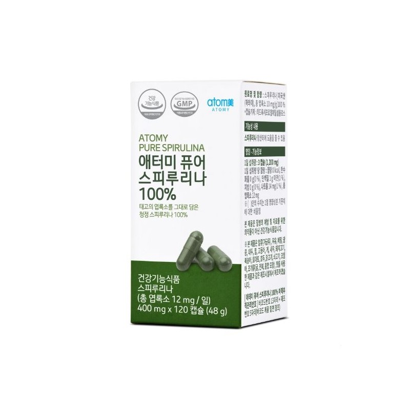 Atomy [Atomy] Pure Spirulina 100% (120 capsules, 40 days’ supply)