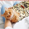 FRYSMU Cat Grooming Wrap Anti-Scratch Adjustable Grooming Bag for Cats,