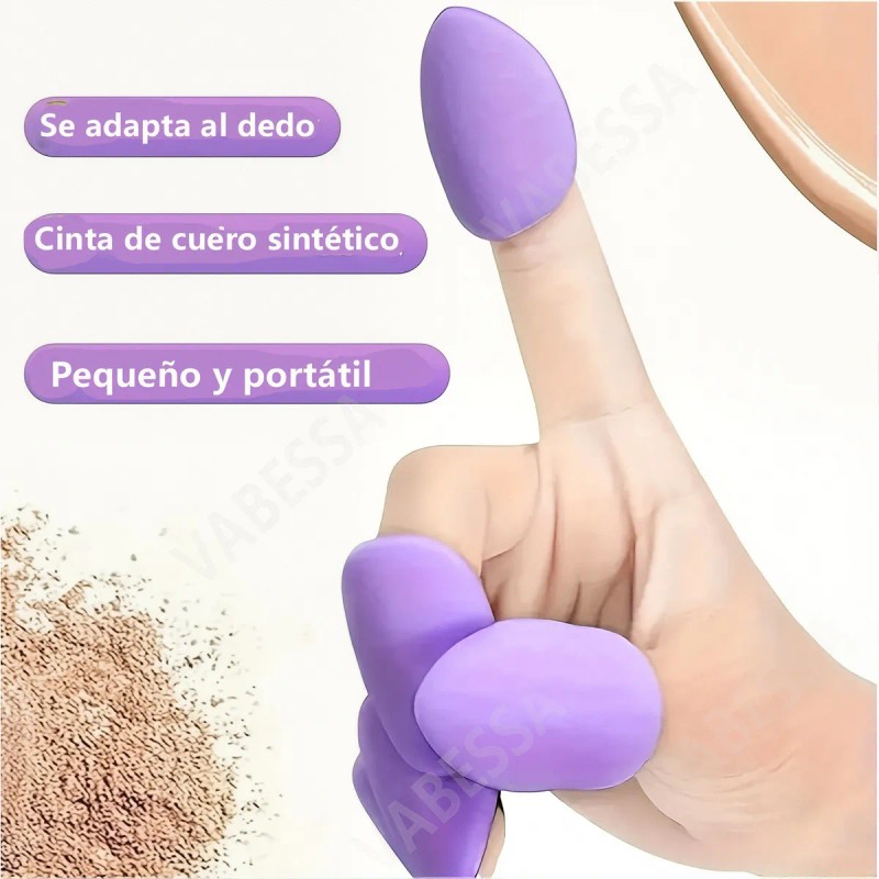 16 Pcs Set De Esponjas Para Maquillaje Incluye 6*beauty Blender
