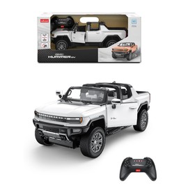 RASTAR 93000 1/16 RC Truck Hummer EV with Openable Doors & Crab Walk, White