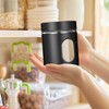 Patelai 6 Pack Kitchen Canisters Set 20 oz Airtight Stainless