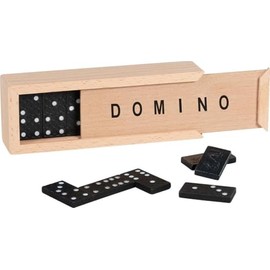 goki 15449 Domino Game in Wooden Box