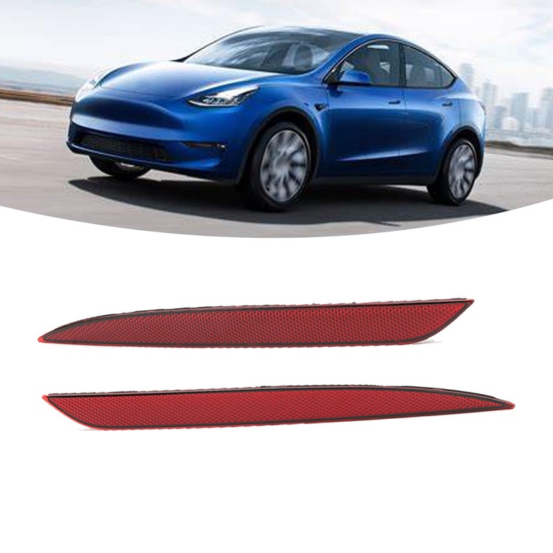 Rear Bumper Reflector, 1495817 00 C, 1 Pair Upper Reflector
