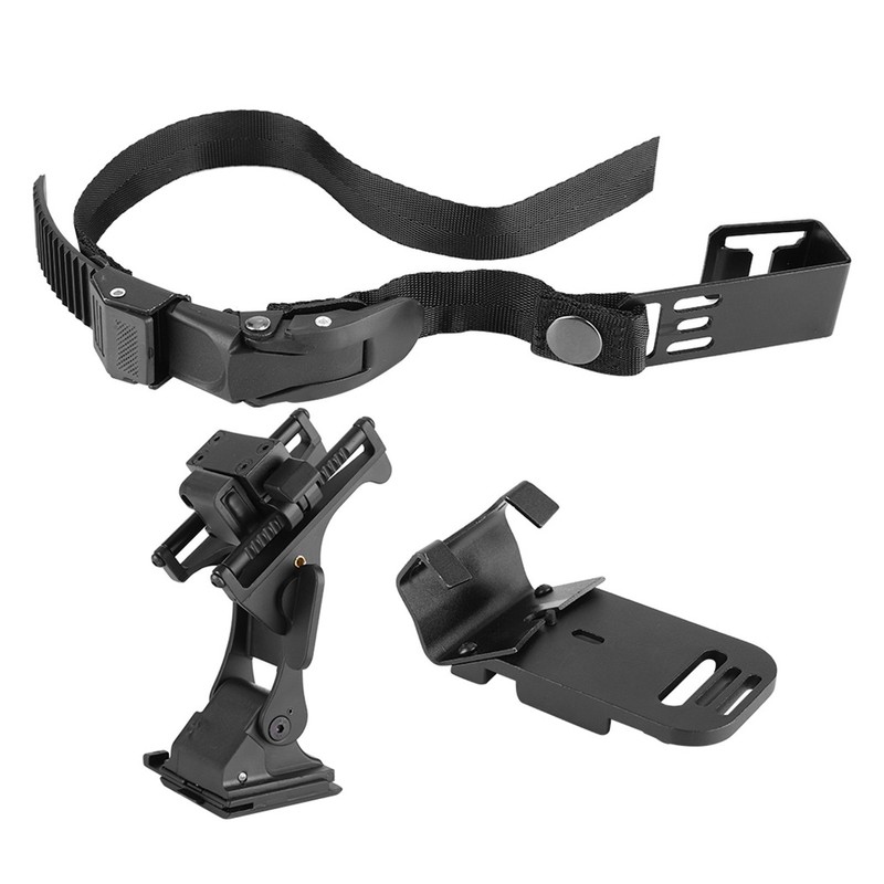 Helmet Mount Holder Bracket Base Set for Night Vision Goggles