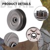 CADUFUELLY 3/8 Poulan Pro P3314 PP4218A Craftsman Chainsaw Sprocket Clutch