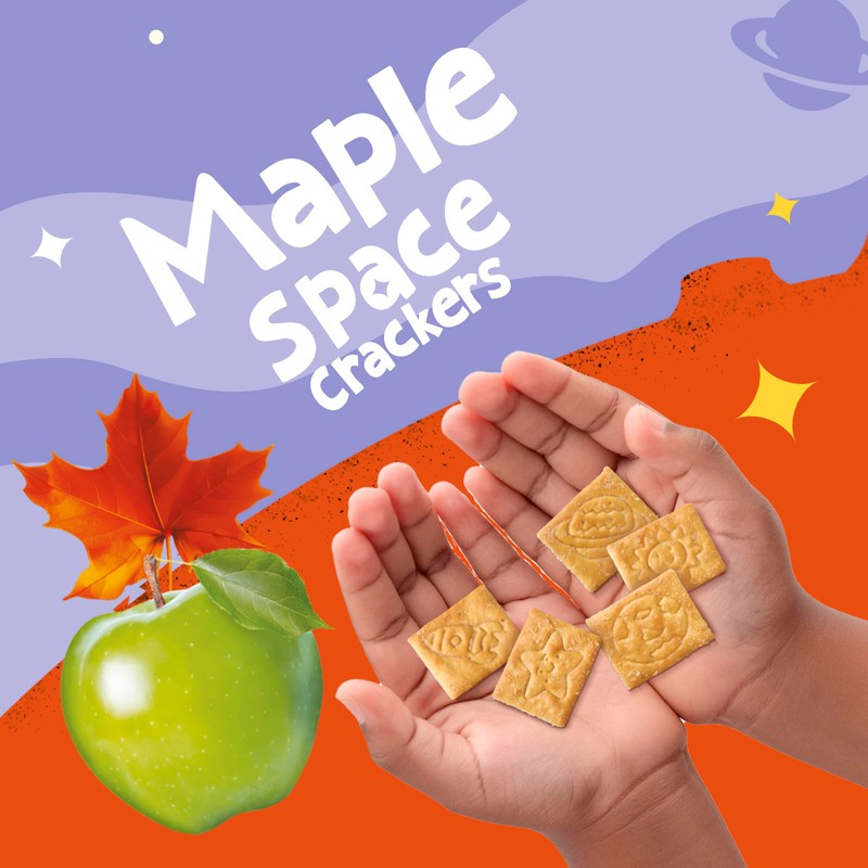 Get'ems! from Gerber, Snacks for Kids, Maple Space Crackers Snacks