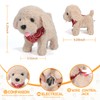 GOBRILLFUN Interactive Plush Puppy with Running, Barking and Tail Waving