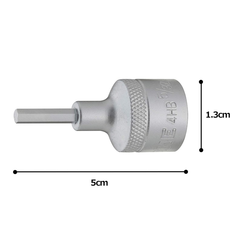 Tone HP4HB-05 Hexagon Socket, 1/2 inch (12.7 mm) Insertion Angle,