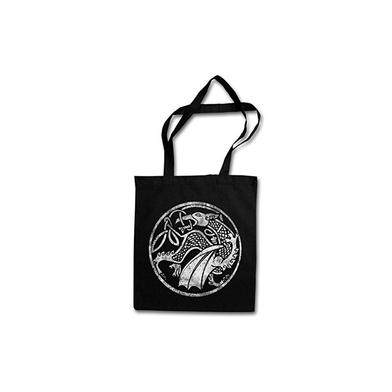Urban Backwoods Celtic Druid Hipster Bag, Fabric Bag, Shopping Bag,