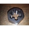1"-12 CARBON STEEL HEXAGONAL RE-THREADING DIE