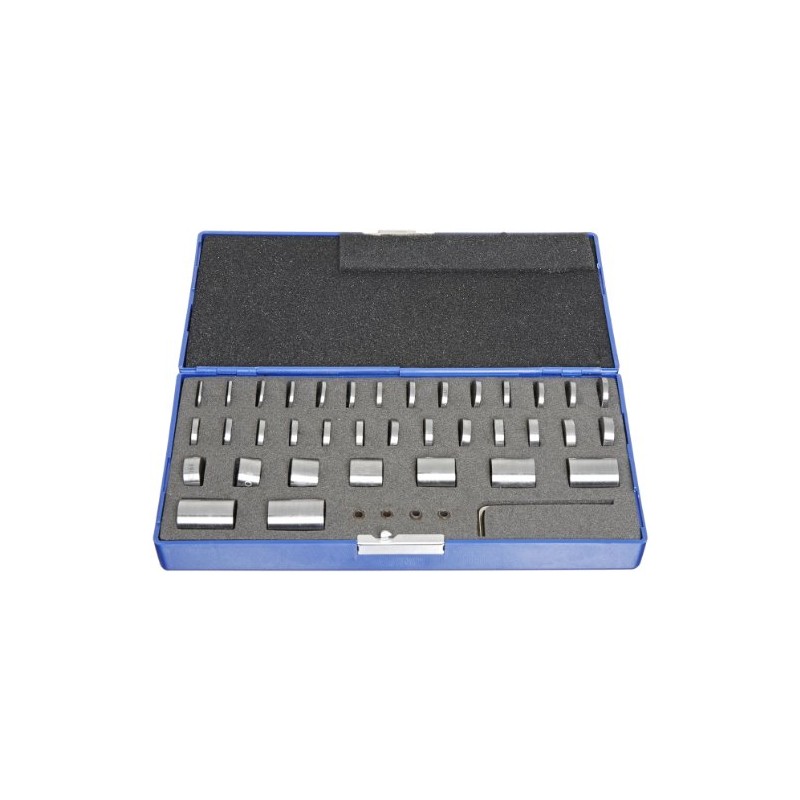 Fowler 53-680-000 Space Gage Block Set, 36 Piece