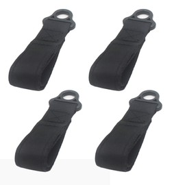 Heavy Duty Belt Connectors - 4 Pack With Loop and Suspender Attachments