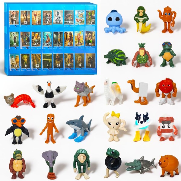 Italian Brainrot Advent Calendar 2025 With 24 Collectible Action Figures