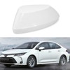 White Passenger Side Replacement Mirror Cover Cap Housing for 2020
