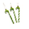 Pack of 6-13CM Glitter Candy Cane –Christmas Tree Hanging Decoration