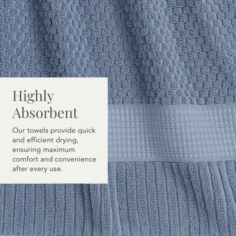 NY Loft 100% Cotton 2 Pack Bath Sheet Towel Set