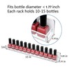 Acrylic Nail polish Organizer Wall mounted Nail Polish Display Racks