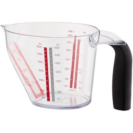Kai KAI DH3138 Measuring Cup, 20.3 fl oz (600 ml), Select100, Made in Japan