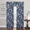 Traditions by Waverly Forever Yours Floral Window Valance, Indigo