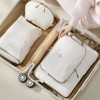 8 Piece Garment Bag, Beige