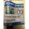 Tasco (04-00093T)1 Foot 12 Guage Locking Adapter With E-Zee Lock