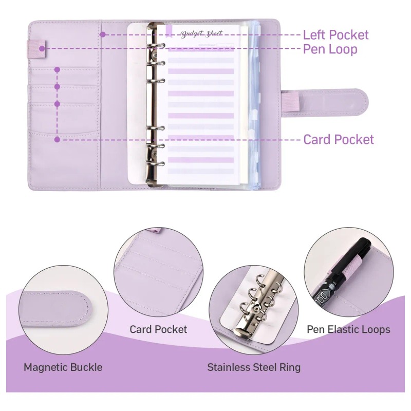 Bolsa De Carpeta Carpeta Organigastos A6 Planner