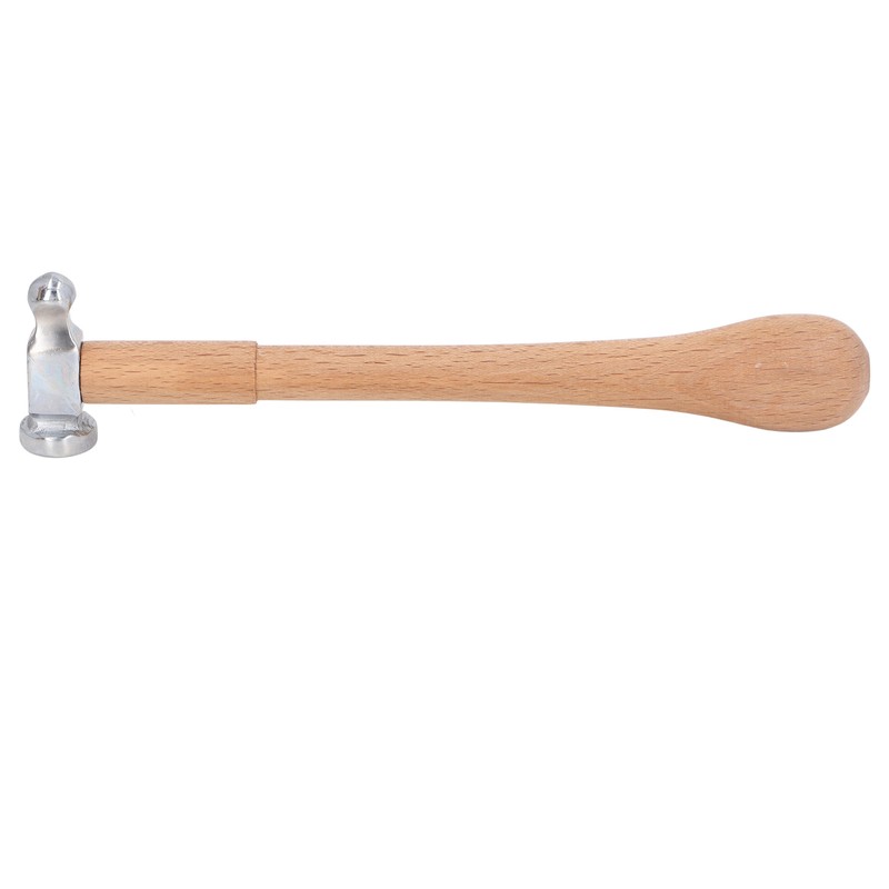Mini Hammer High Carbon Steel Round Head Ergonomic Wooden Handle