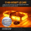 LINKITOM Rooftop LED Strobe Lights -72 LED High Intensity Emergency