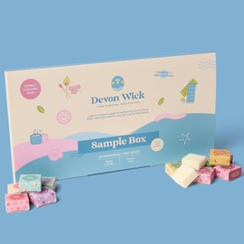 Devon Wick Sample Box, 50 Individual Vegan Soy Wax Melts, Assorted Fragrances